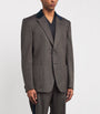 Grey Wool-Blend Alto Blazer