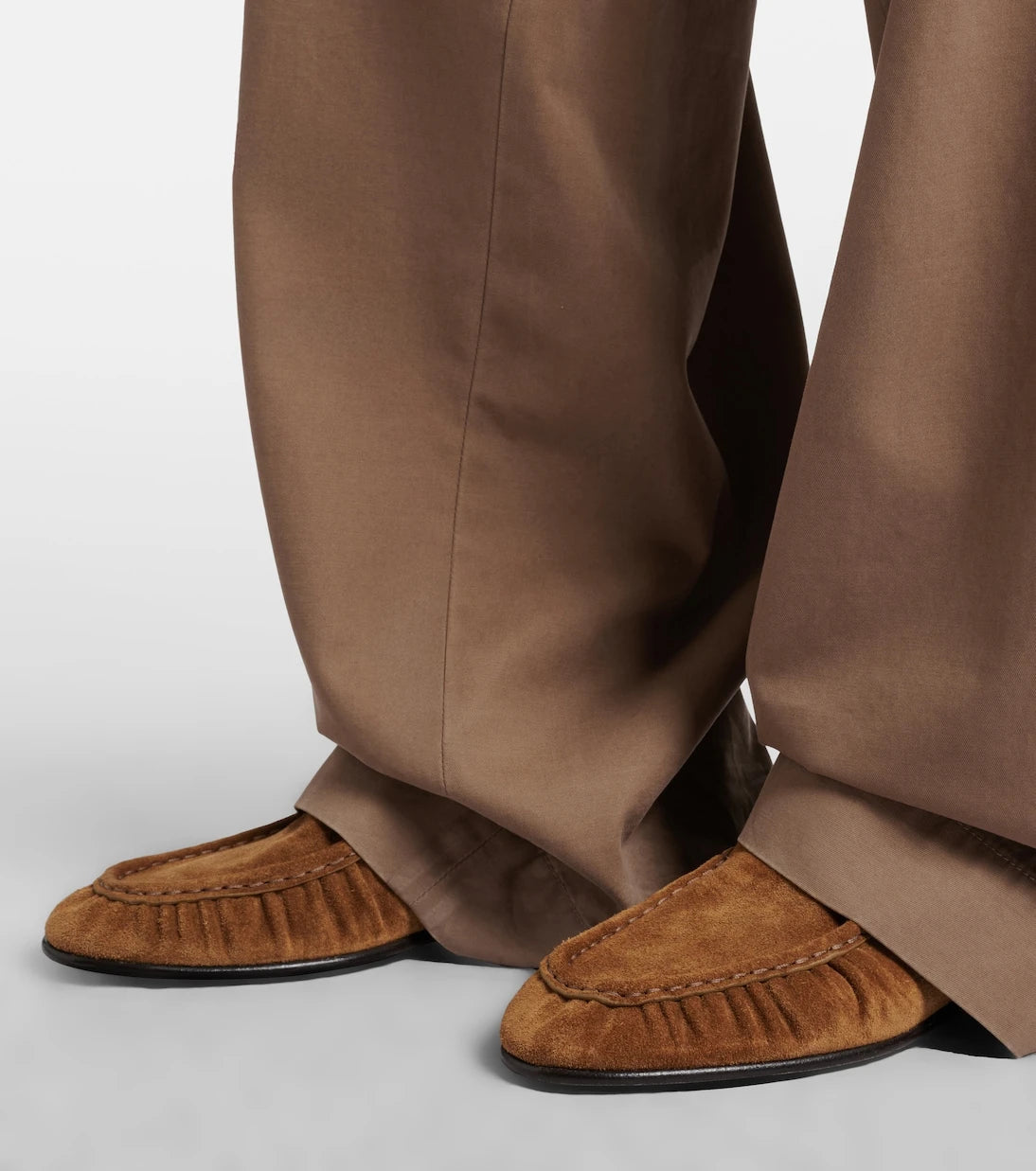 The Row - Soft Mocassin Two suede loafers