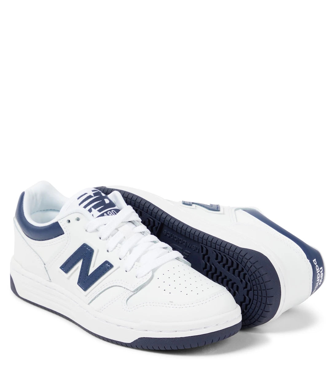 New Balance Kids - 480 leather sneakers