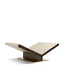Walnut-Leather Ultimate Collector Bookstand