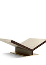 Walnut-Leather Ultimate Collector Bookstand