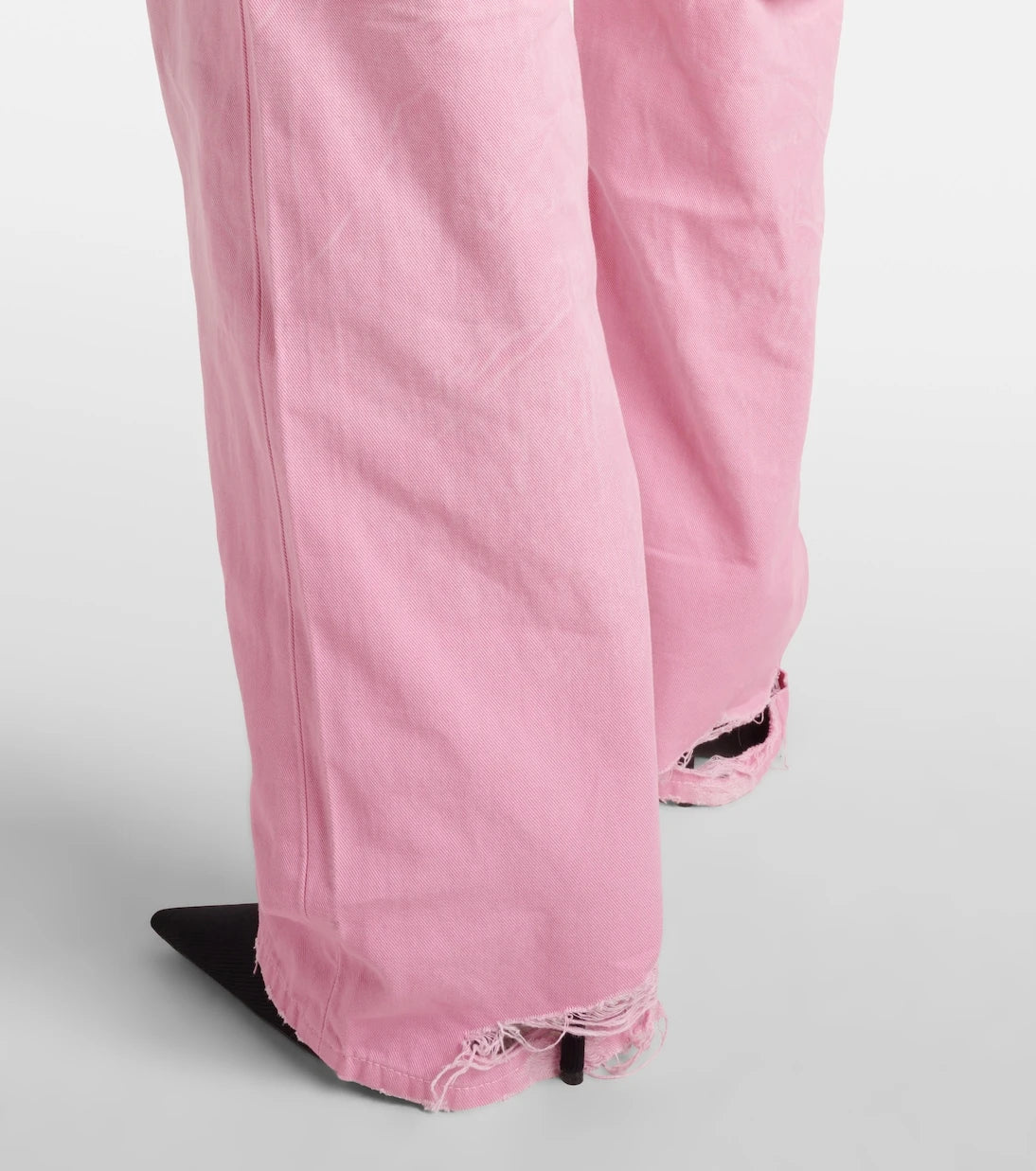Balenciaga - جينز واسع الساق بخصرٍ عالٍ