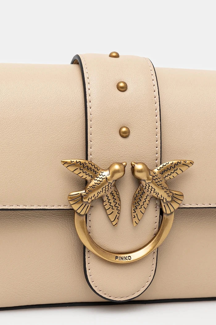 Pinko чанта crossbody от кожа