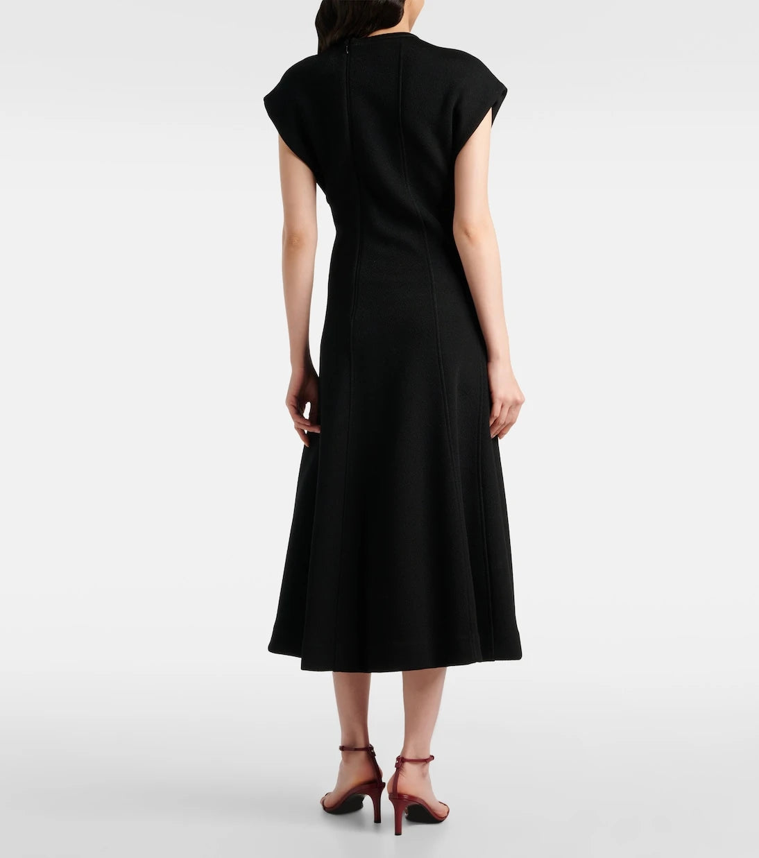 Jil Sander - Ribbed-knit midi dress