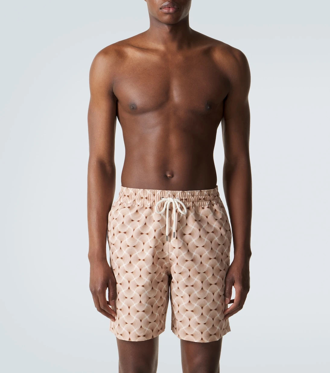 Frescobol Carioca - Santos printed swim trunks