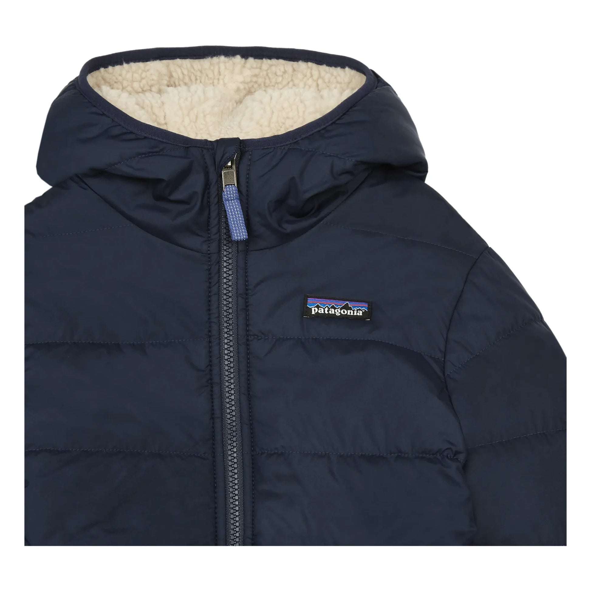 Patagonia - Reversible Recycled Polyester Fleece Jacket | Navy blue
