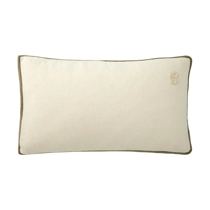 BOSS CLAYTON Milk 31 x 55 cm Dekoratif Keten Yastık Kılıfı
