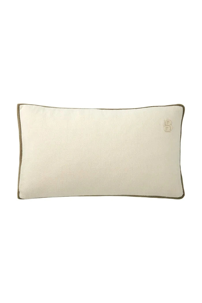 BOSS CLAYTON Milk 31 x 55 cm Dekoratif Keten Yastık Kılıfı