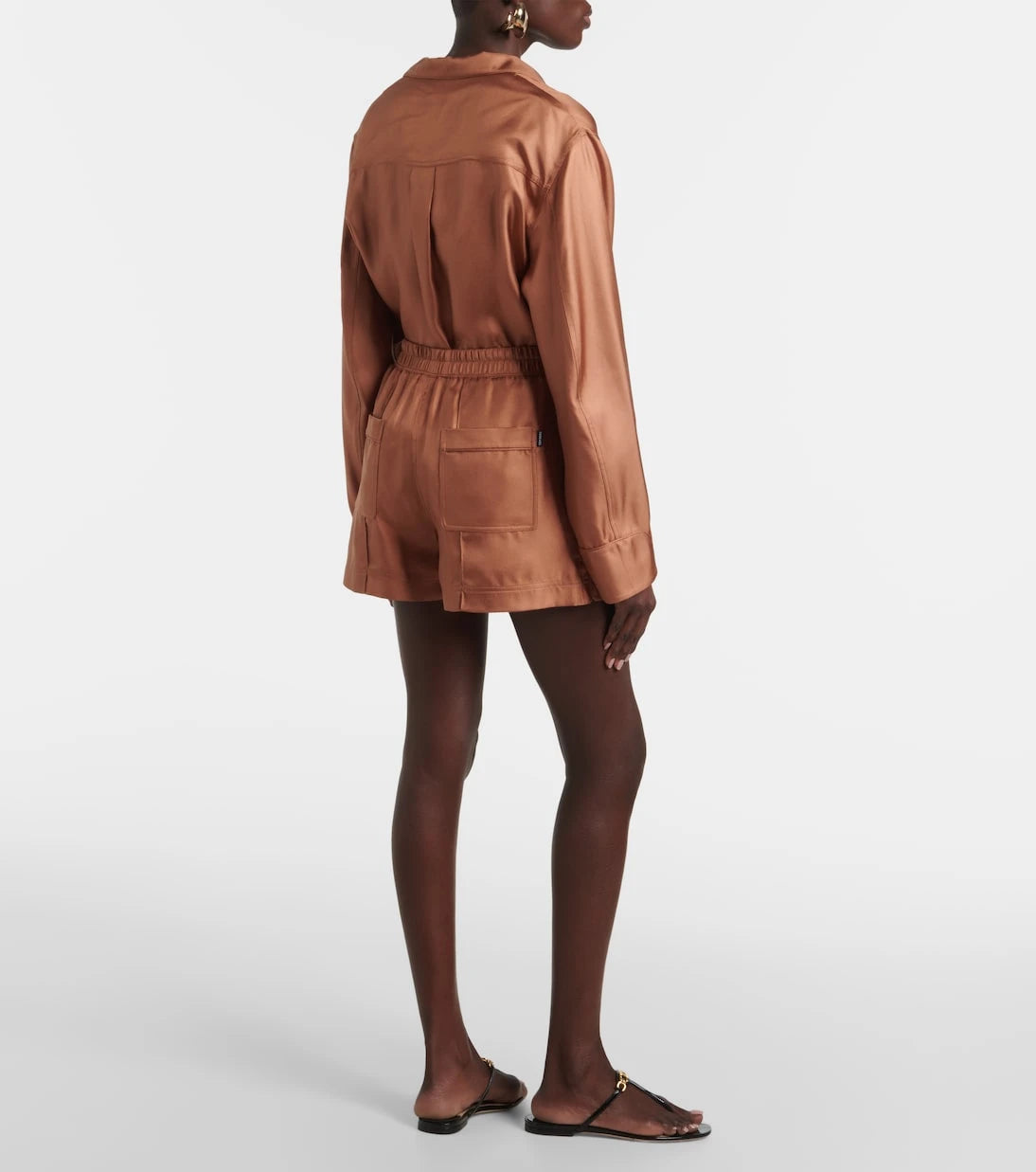 Tom Ford - Silk twill shorts