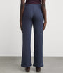 Navy Lauren Wide-Leg Lounge Trousers