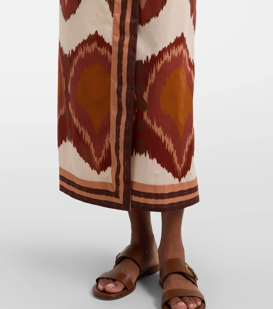 Johanna Ortiz - Printed cotton wrap dress