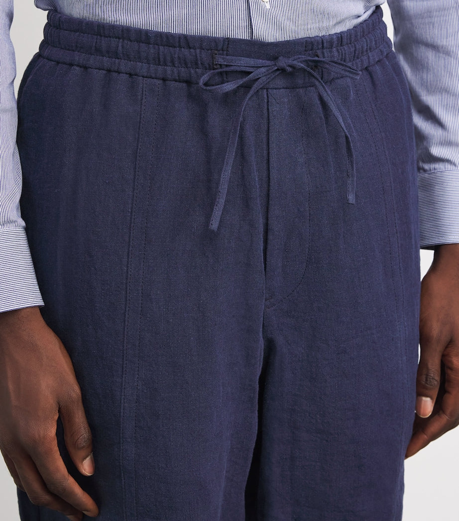 Linen Bermuda Shorts