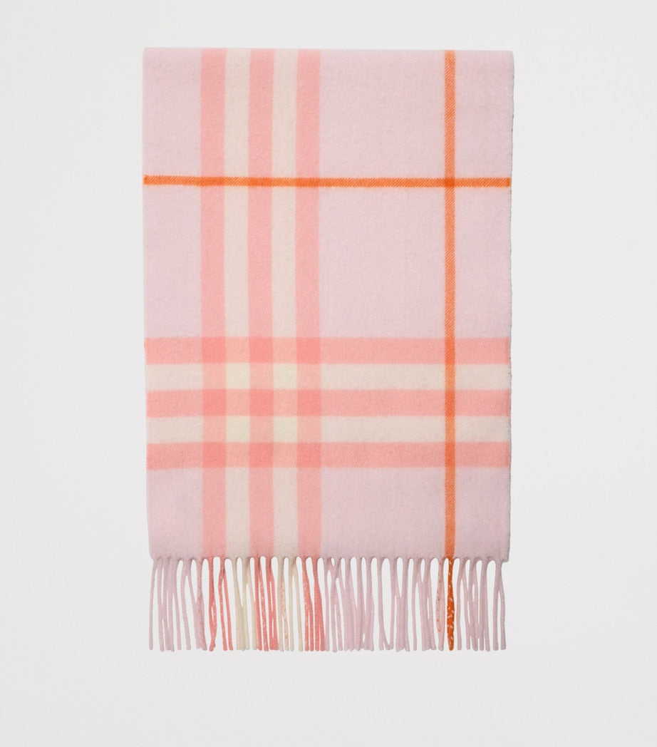 Burberry Cashmere Check Scarf