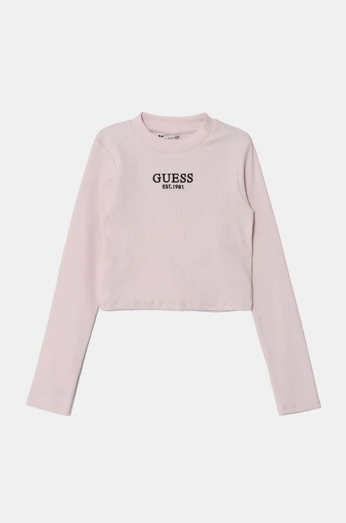 Детска блуза с дълги ръкави Guess