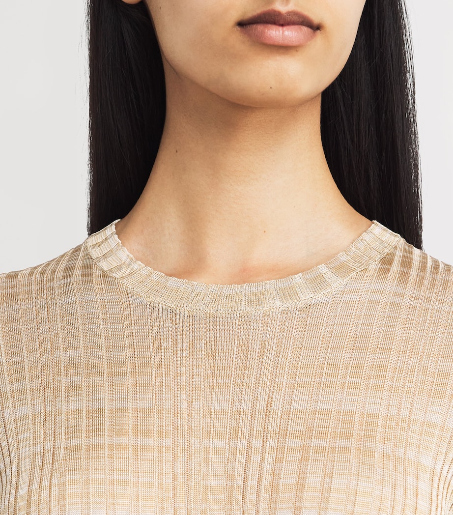 Fabiana Filippi Multi Round-Neck Top