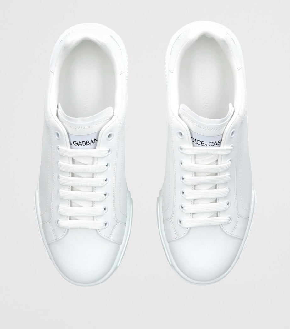 Dolce & Gabbana Leather Portofino Sneakers