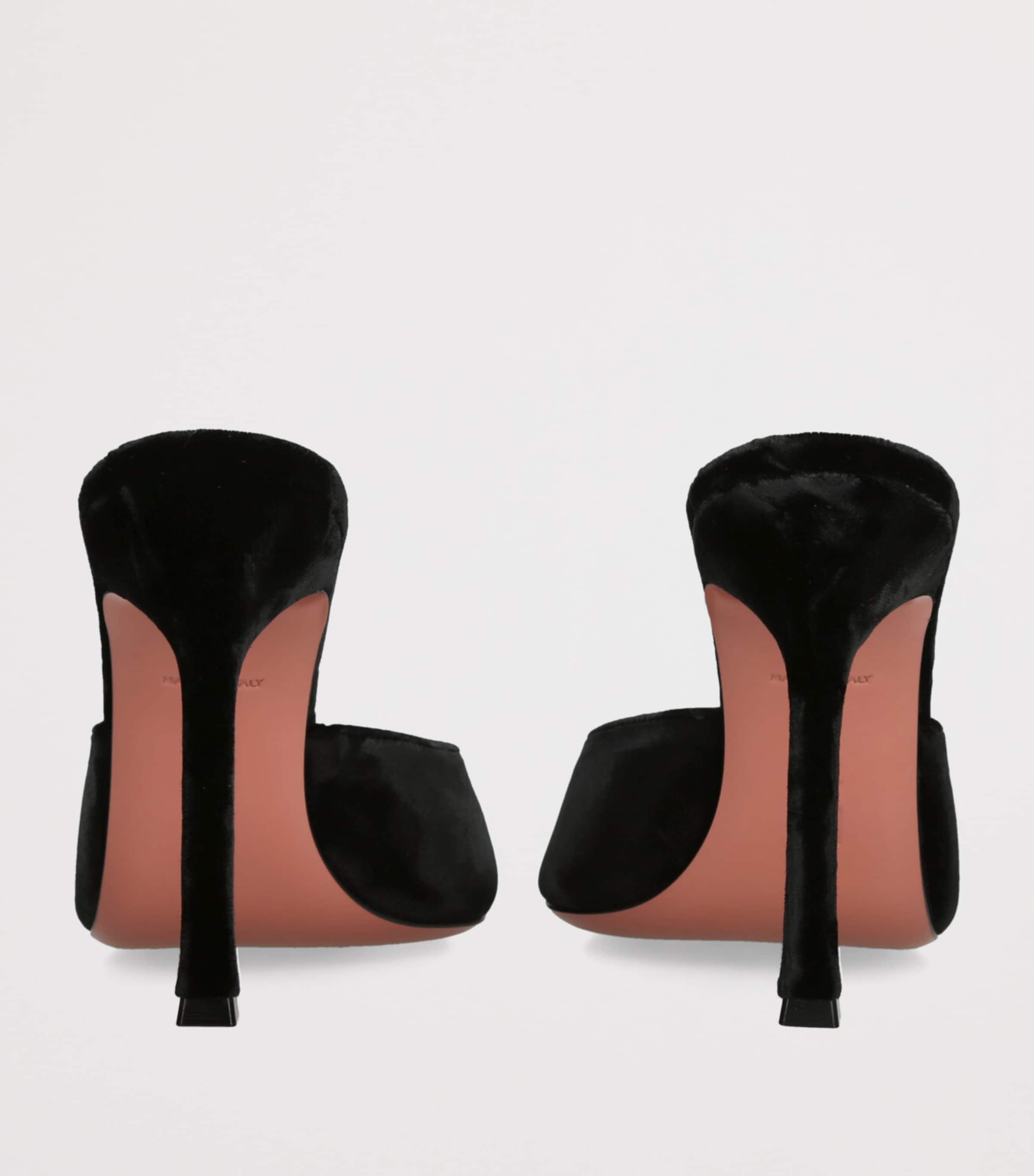 Velvet Alexa Heeled Mules 105