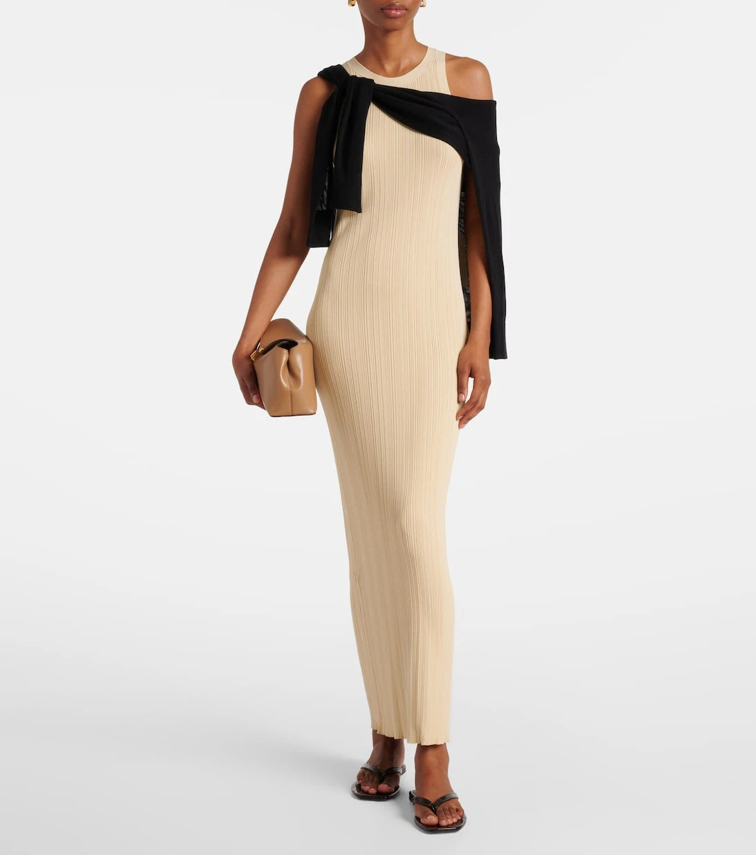 Toteme - Ribbed-knit maxi dress