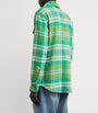 Cashmere Plaid Shirt