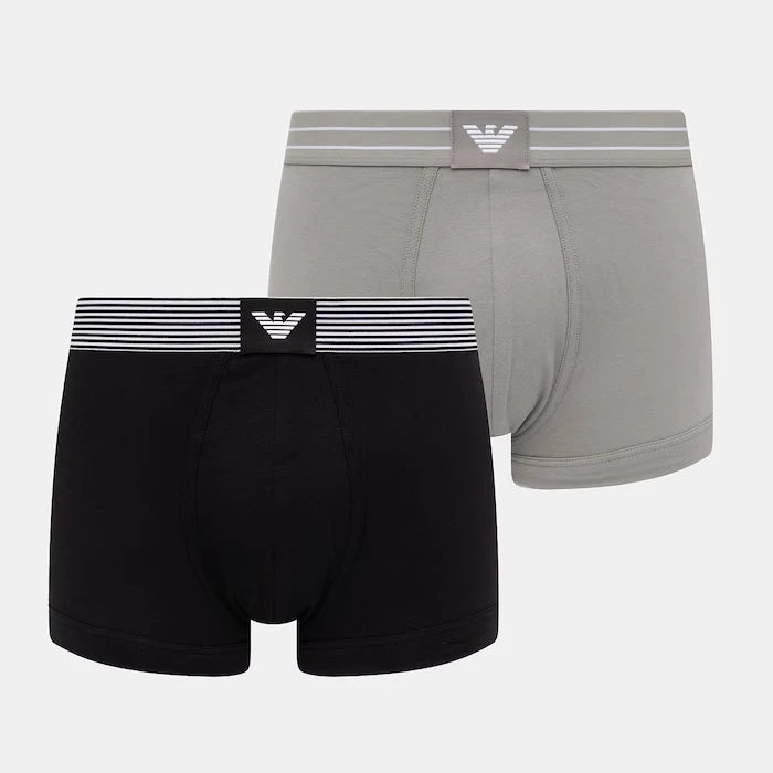 Emporio Armani Underwear erkek pamuk elastan boxer 2'li
