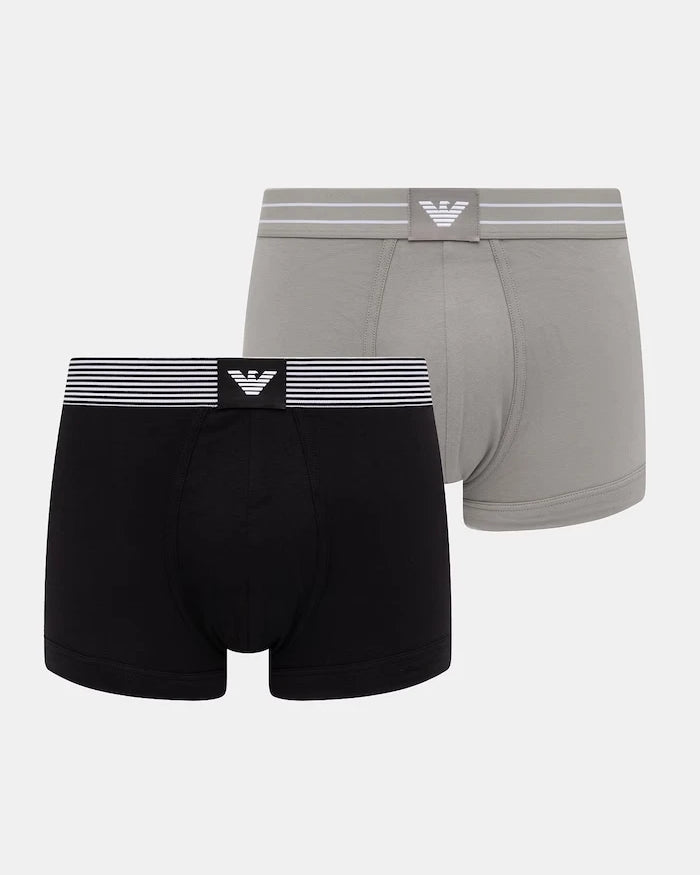 Emporio Armani Underwear erkek pamuk elastan boxer 2'li