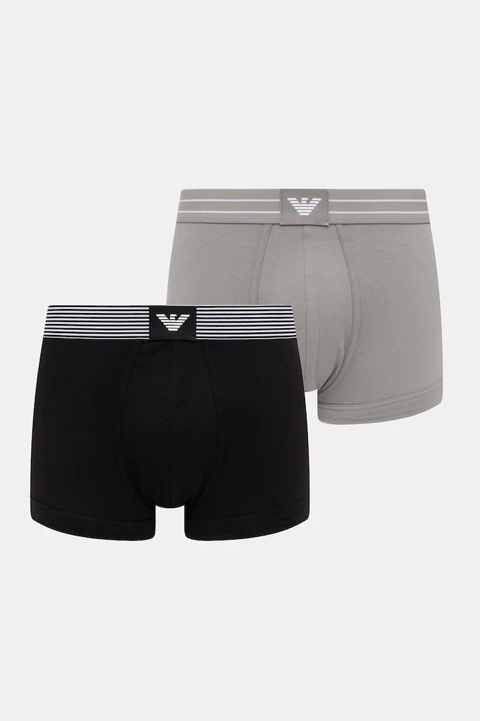 Emporio Armani Underwear erkek pamuk elastan boxer 2'li