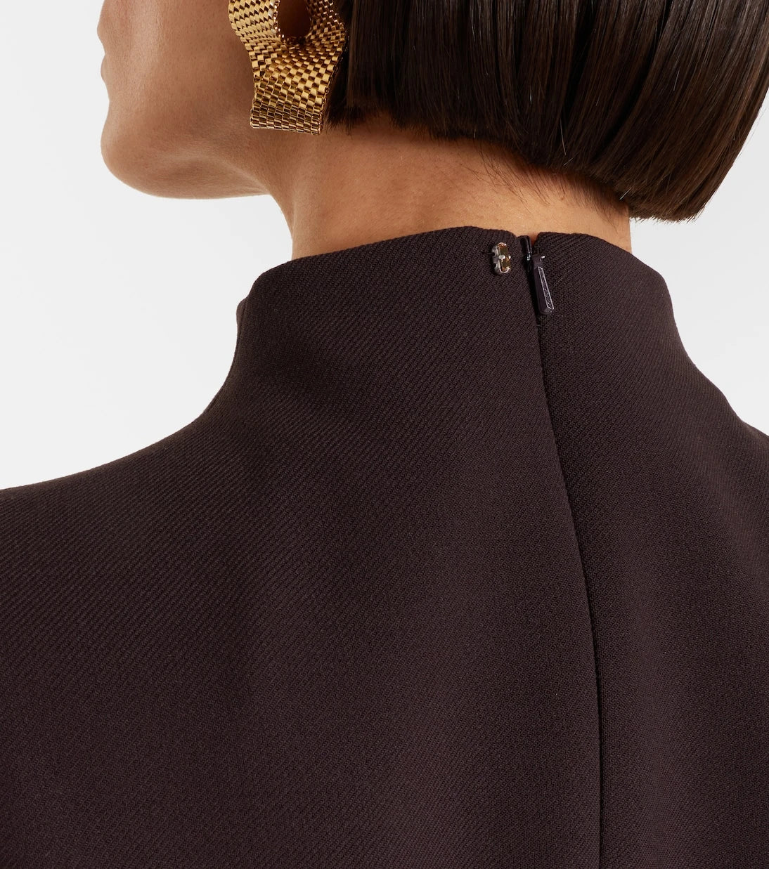 Sportmax - Peplum gabardine minidress