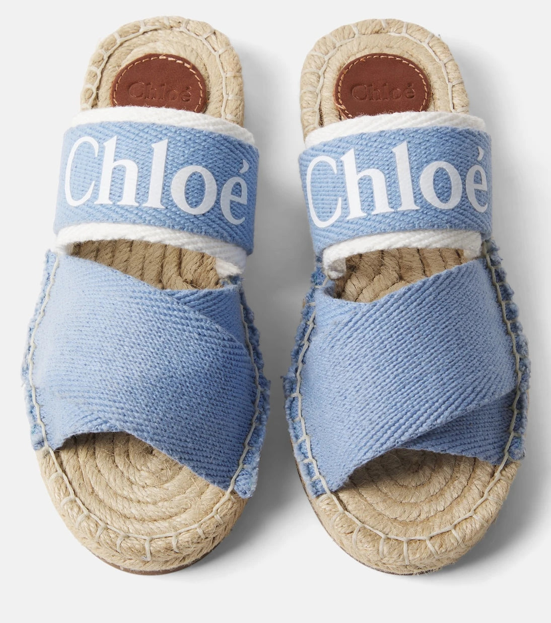 صنادل إسبادريل بشعار Chloé Kids