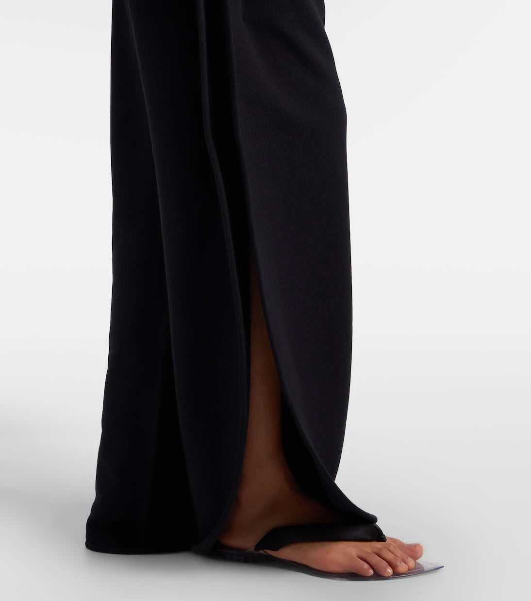 Alaïa - Cotton fleece sweatpants