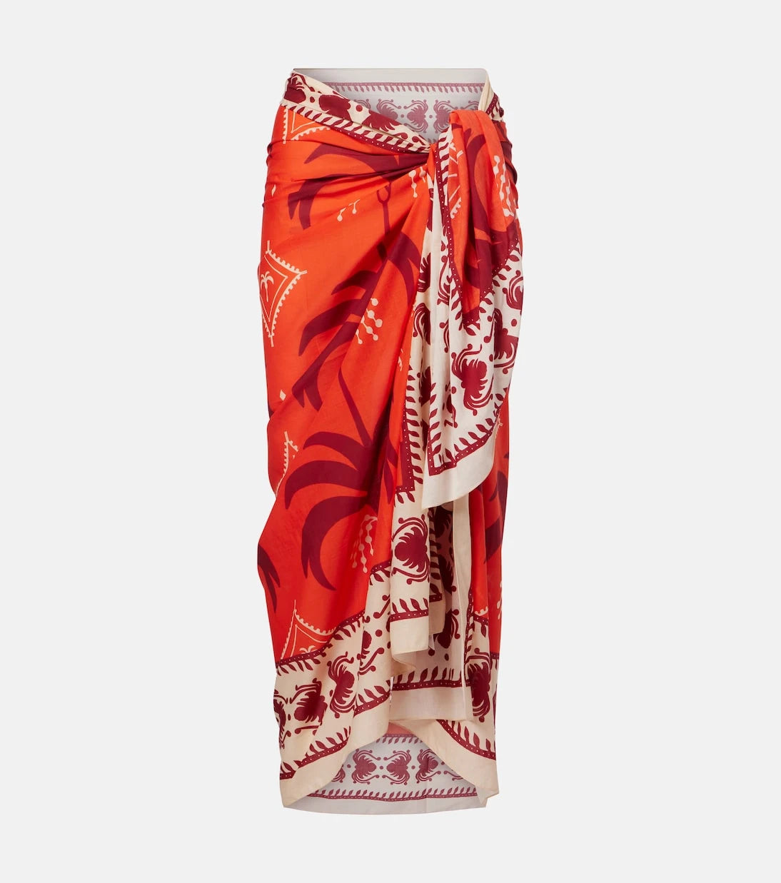 Johanna Ortiz - Printed cotton beach cover-up