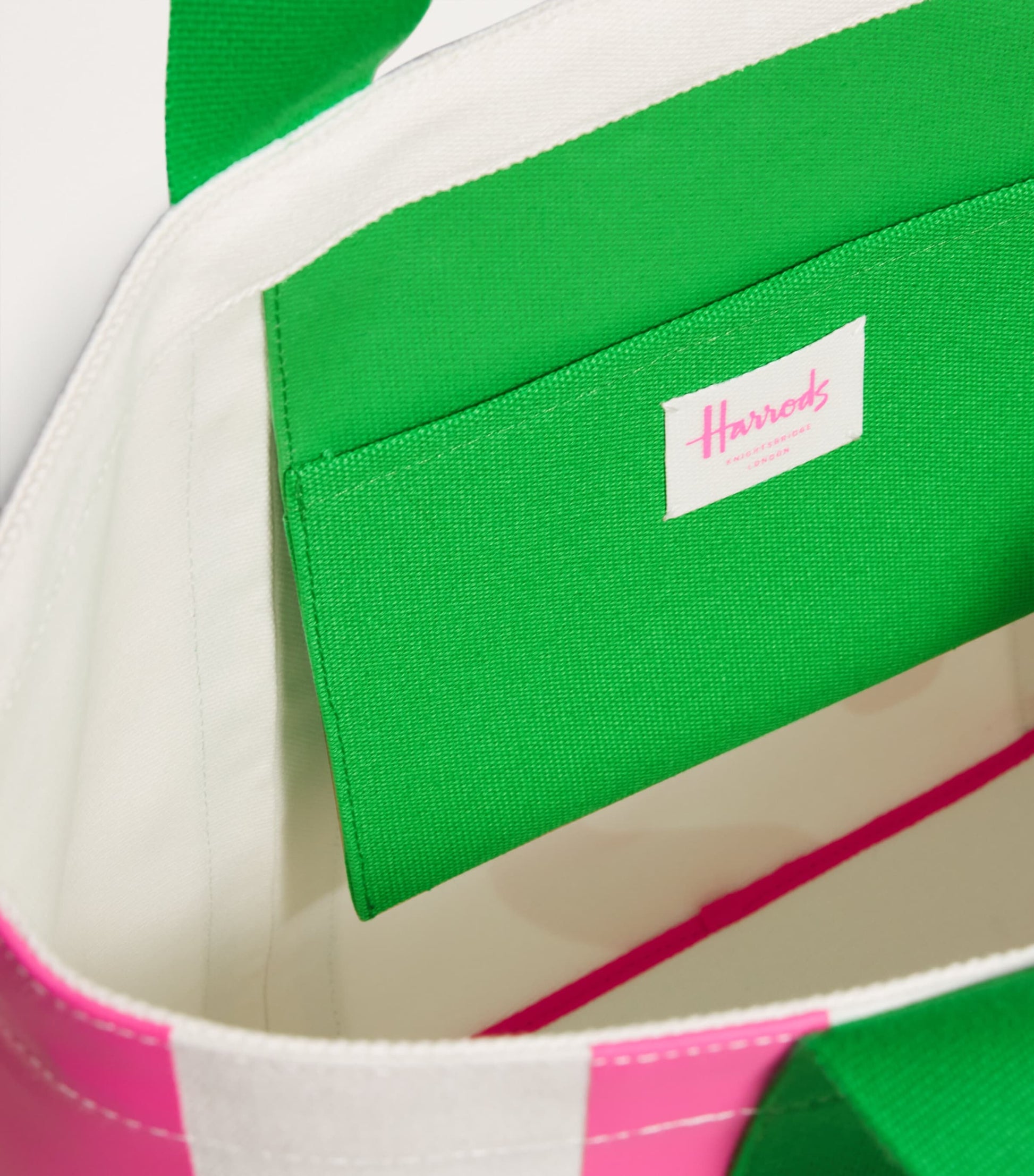 Medium Cotton Logo Tote Bag PINK