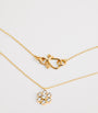 Yellow Gold and Diamond Fleur Necklace