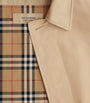 Burberry Yellow Cotton Camden Heritage Short Car Coat