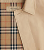 Burberry Yellow Cotton Camden Heritage Short Car Coat