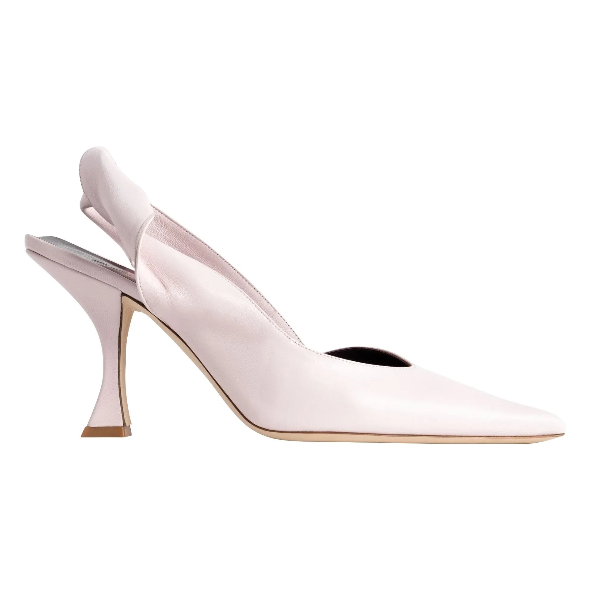 BY FAR - Yasha Leather pumps | Pale Pink