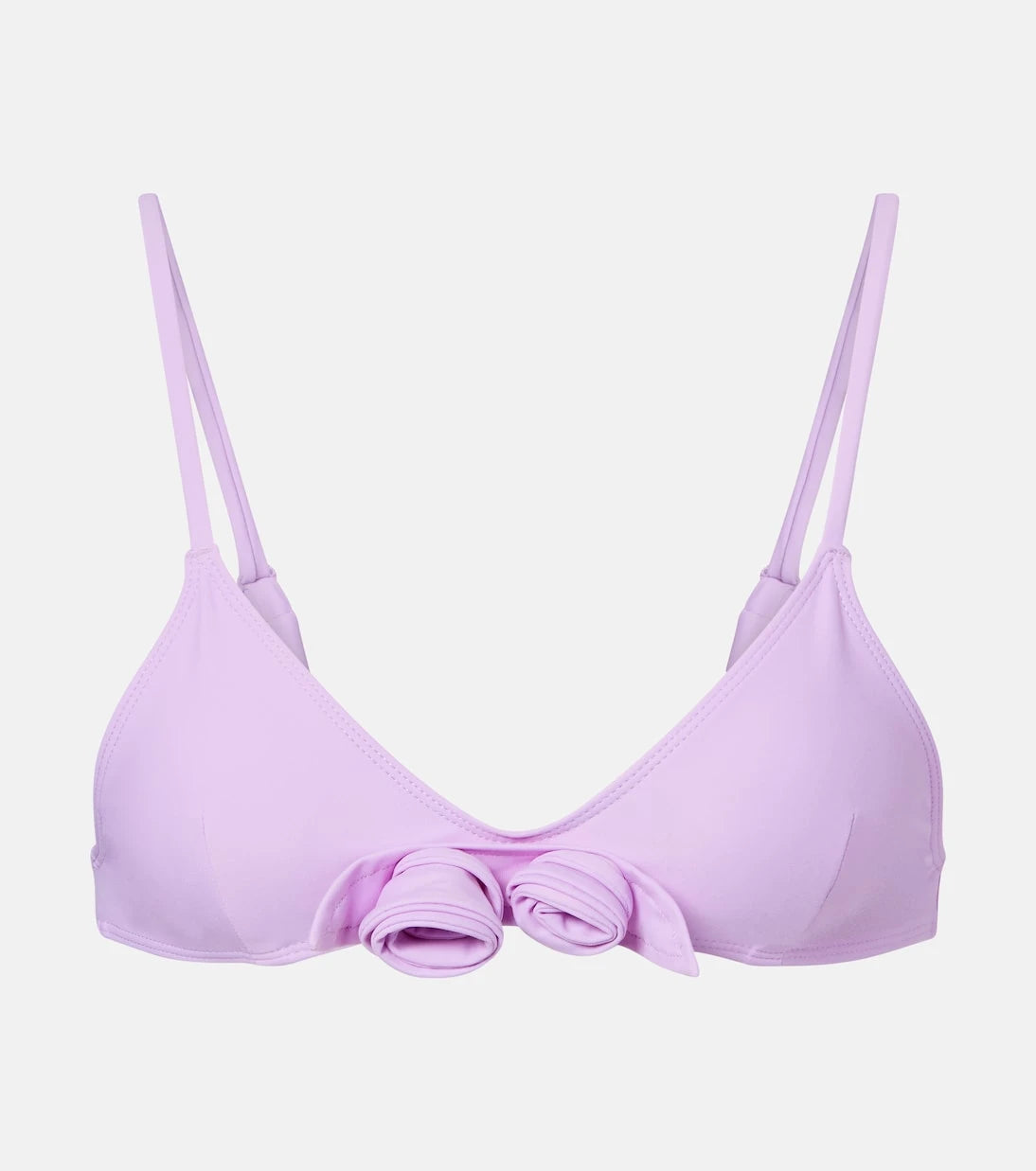 Coperni - Flower floral-appliqué bikini top
