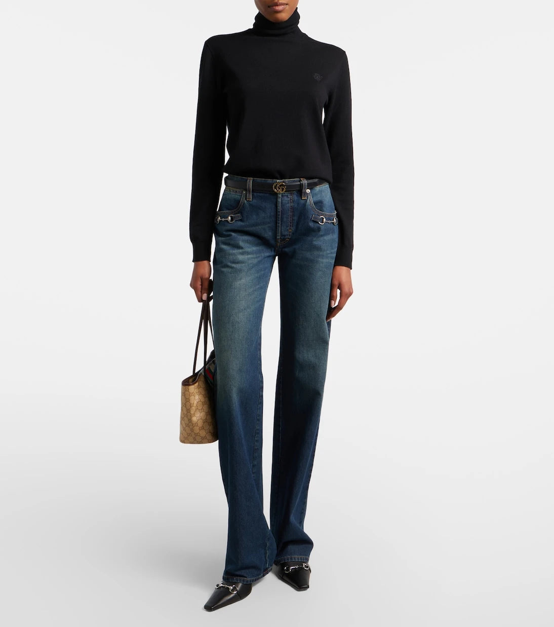 Gucci - Essence GG Canvas Small tote bag