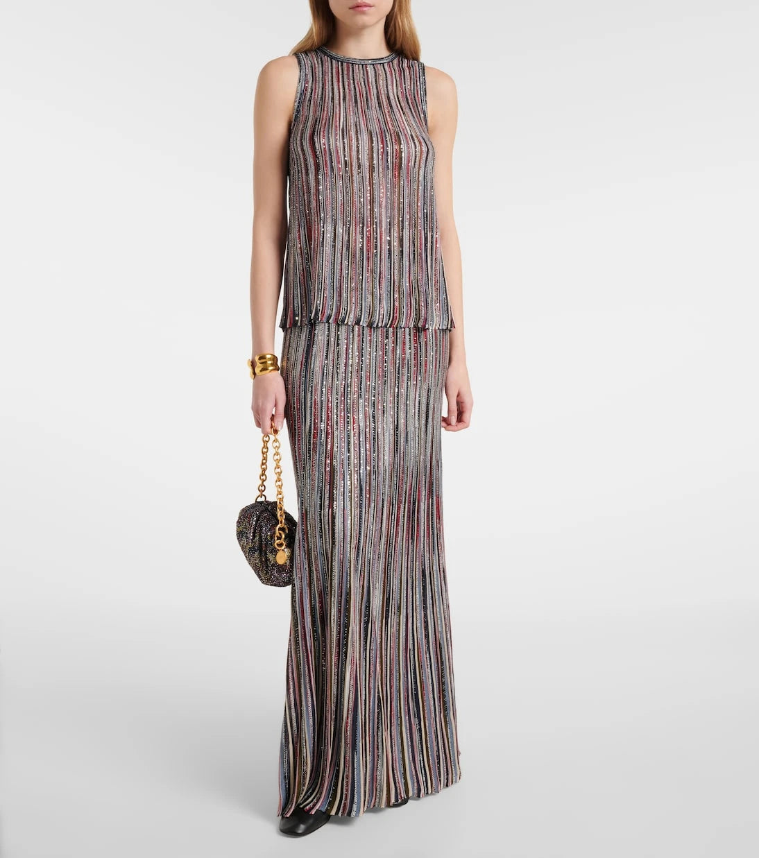 Missoni - Caperdoni Small sequined clutch