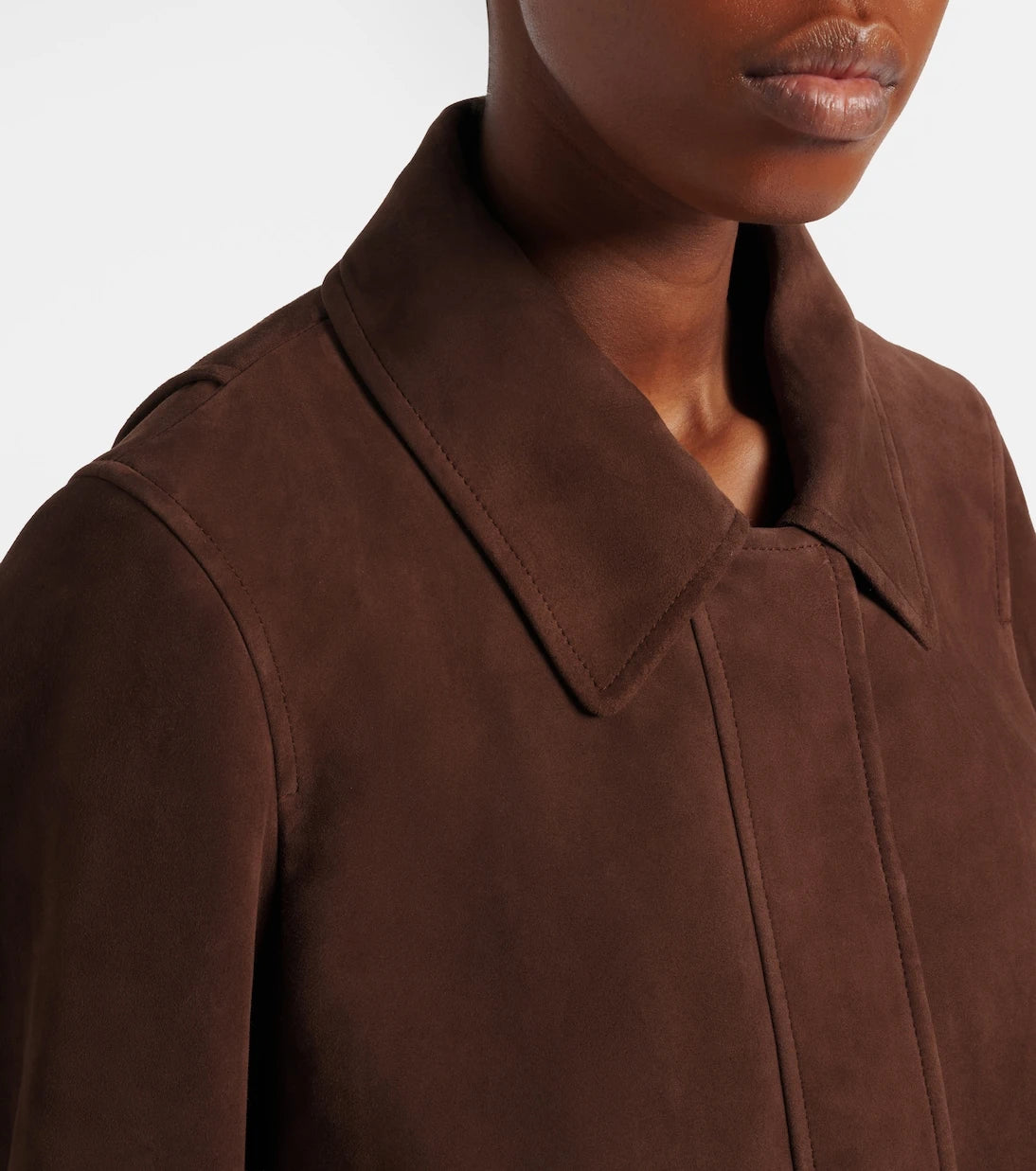 Loewe - Suede blouson jacket