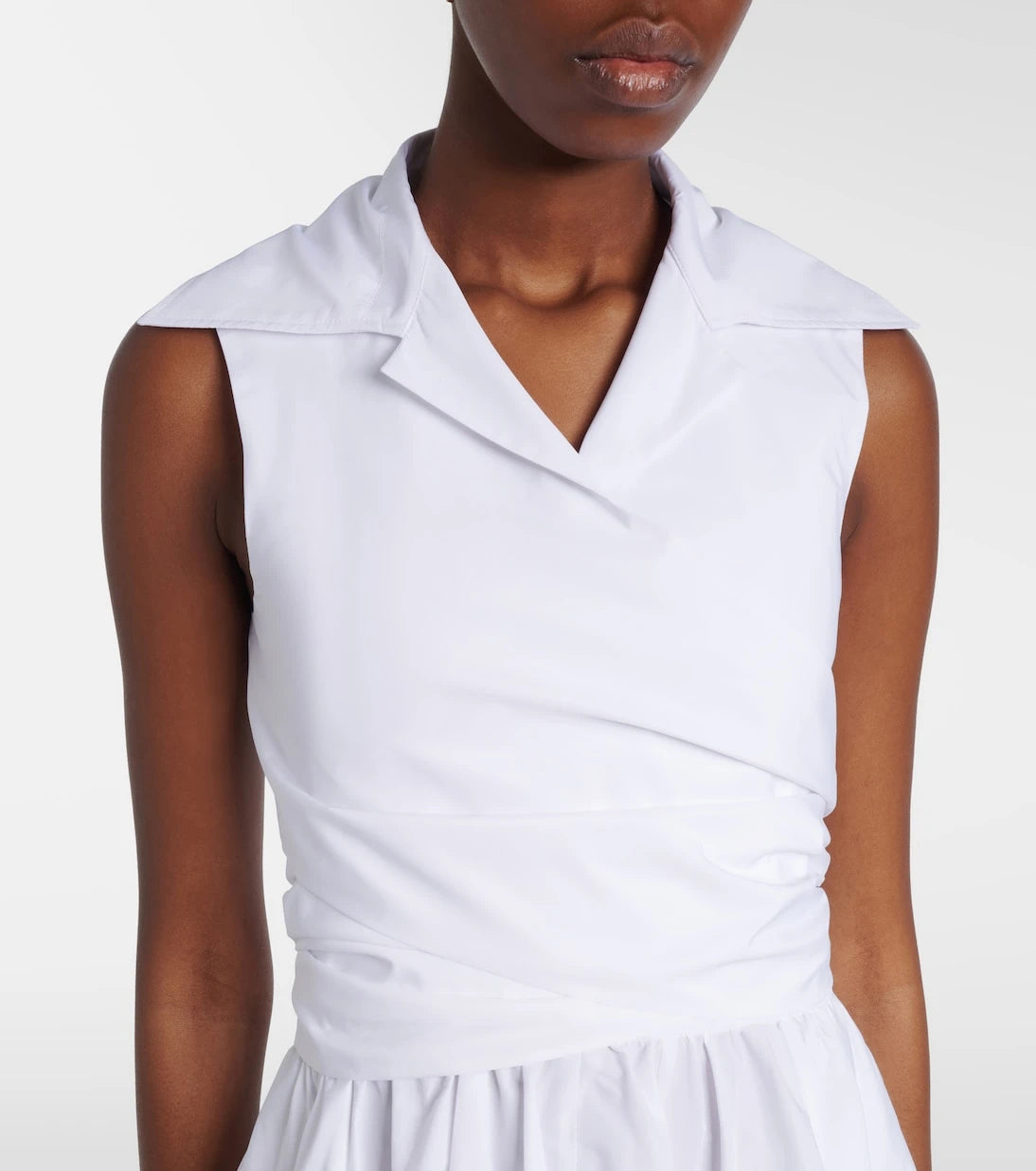Patou - Gathered midi dress