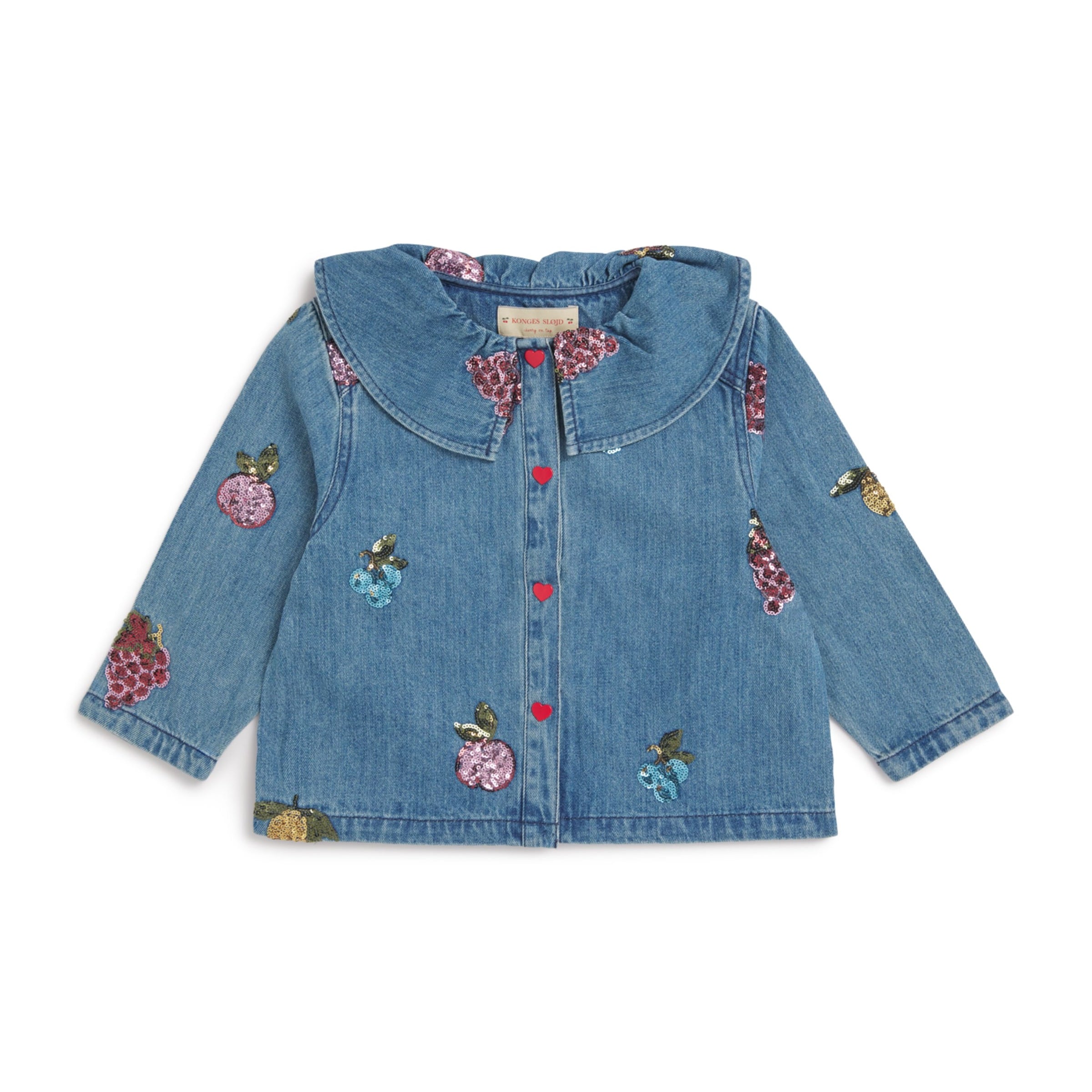Denim Sequin-Detail Shirt (12 Months-4 Years)