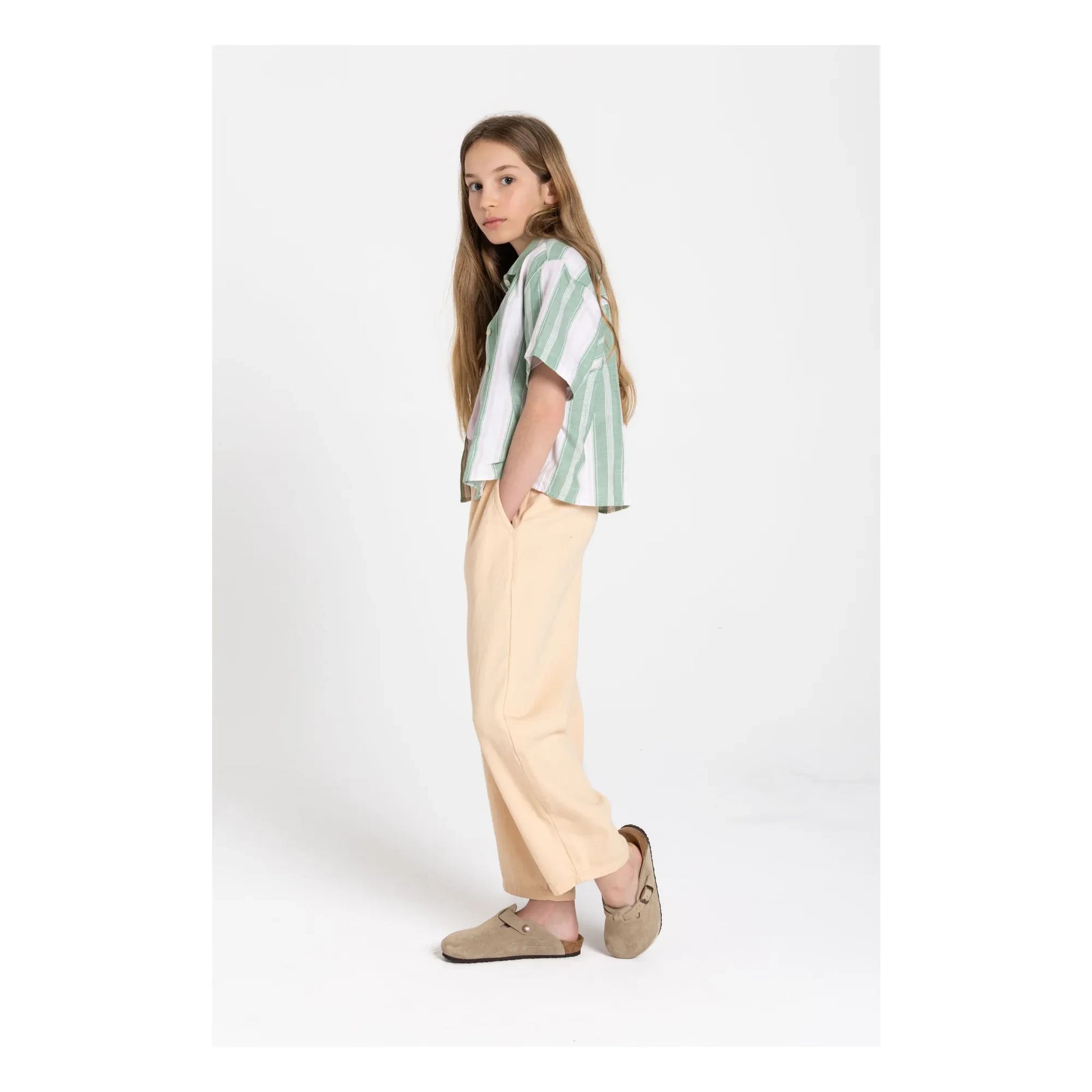 Smallable Kid - Balloon Ginger pants | Pale yellow
