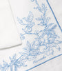 Set of 4 Cotton-Linen Embroidered Napkins
