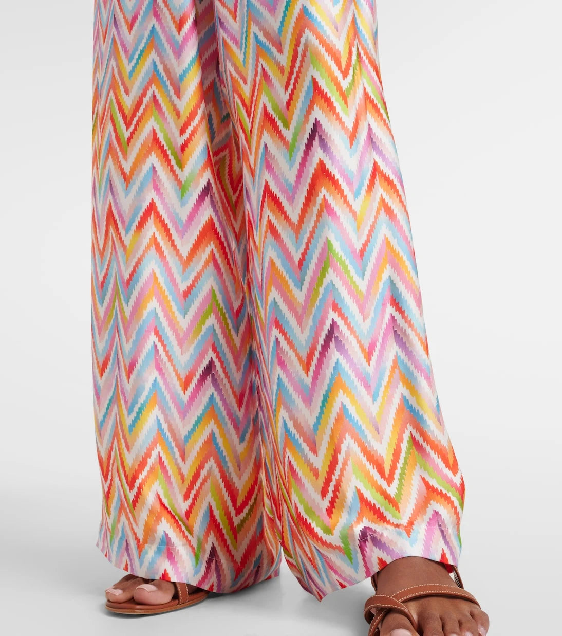 Missoni - Zigzag wide-leg pants