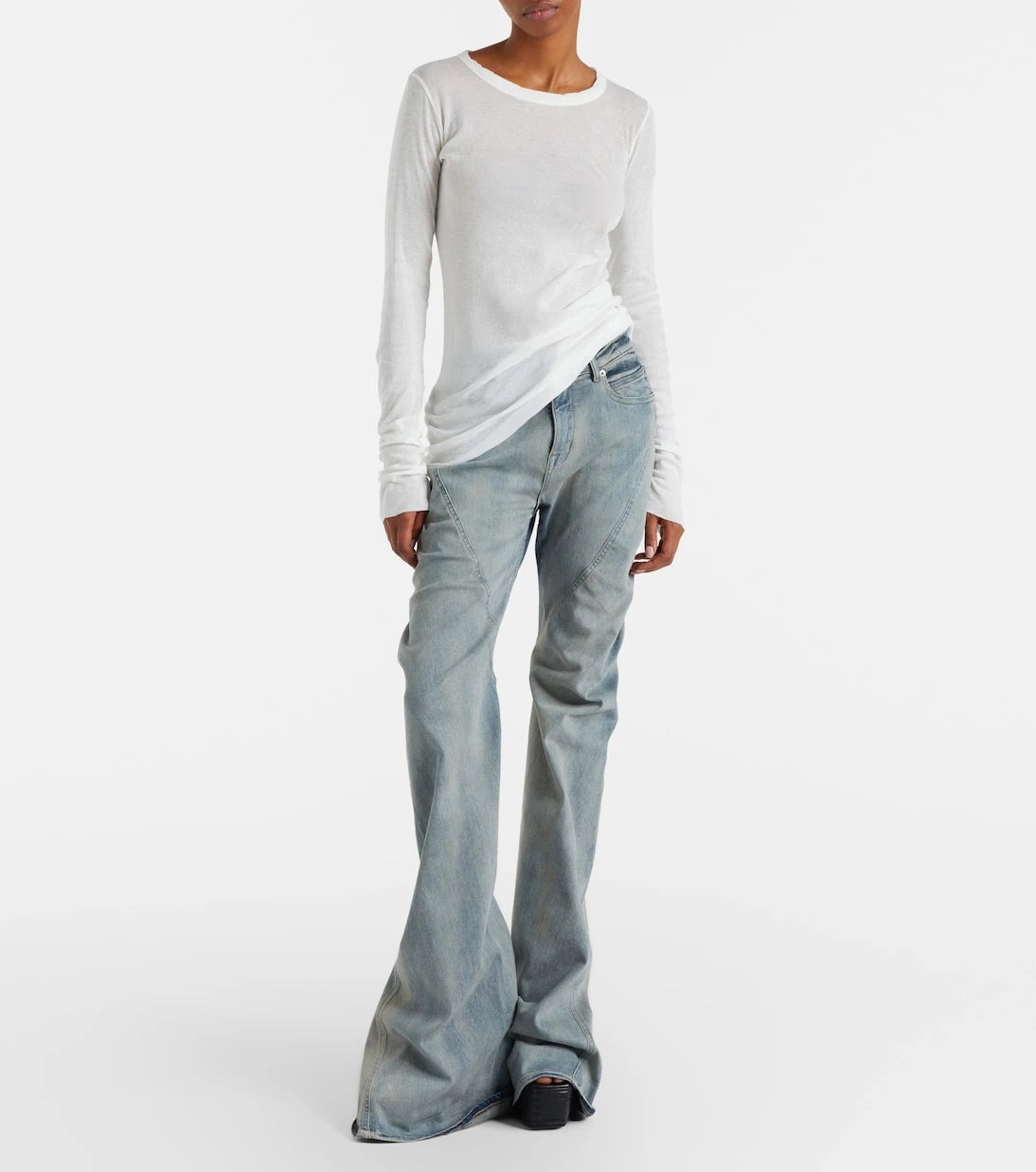 Rick Owens - Cotton jersey top
