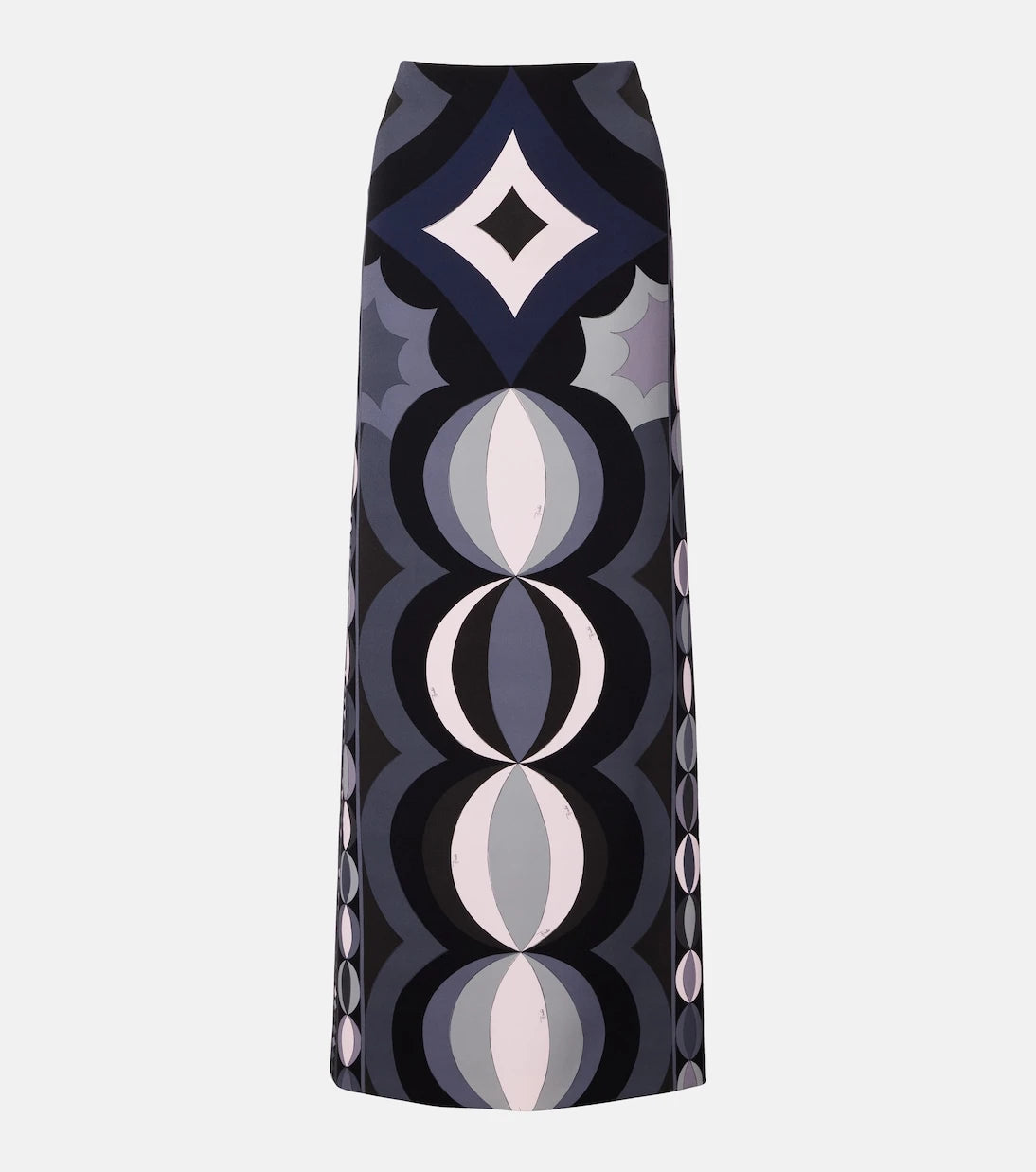 Pucci - Collane silk maxi skirt