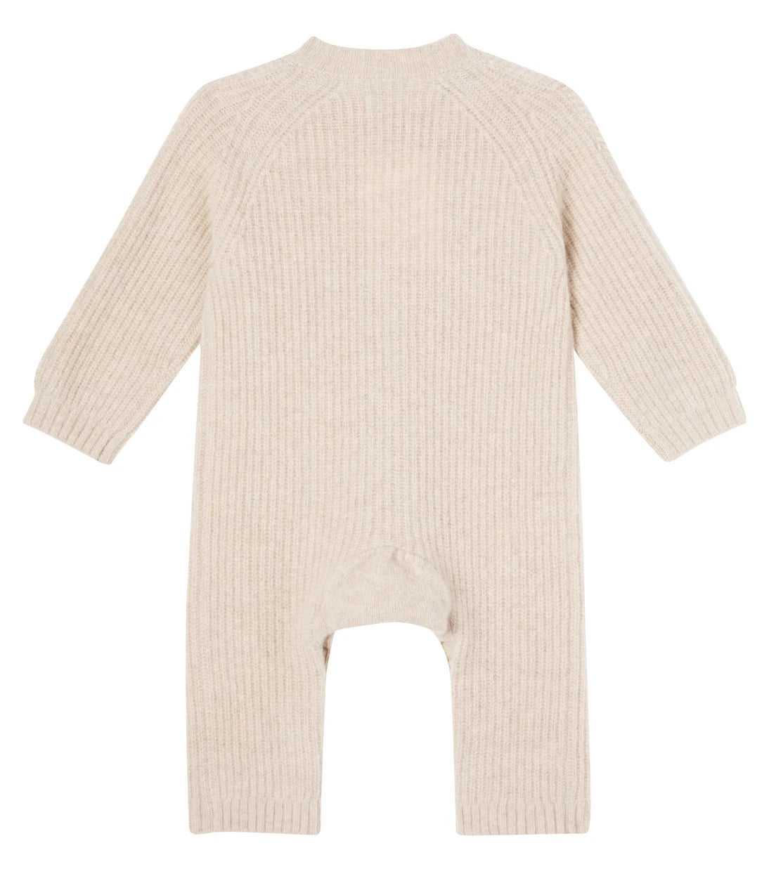 Donsje - Baby Geertje ribbed-knit wool jumpsuit