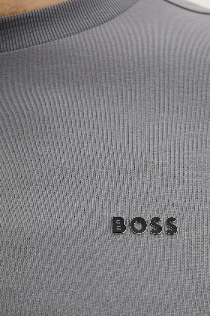 BOSS Green erkek pamuk elastan Tişört