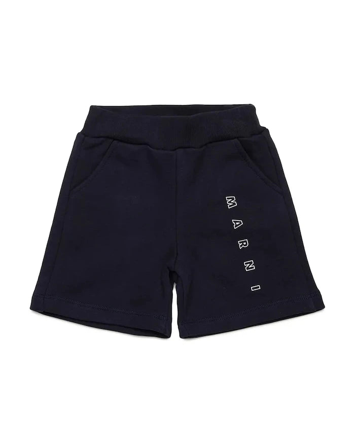 Бебешки къс панталон от памук Marni MP193B SHORTS