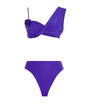 Maygel Coronel Blue Draped Velato Bikini